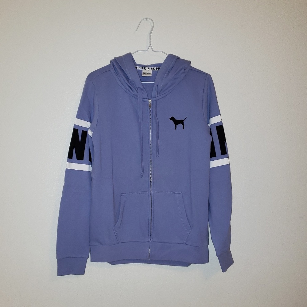 PINK VICTORIA SECRET zipper hoodie